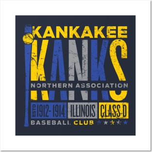 Kankakee Kanks Posters and Art